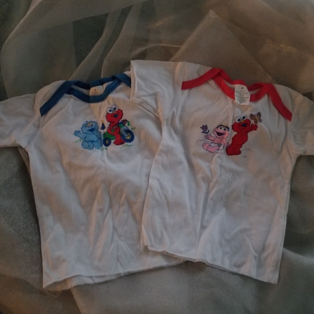 NWOT Baby Elmo shirts